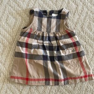 Baby girl Burberry Dress 9 months